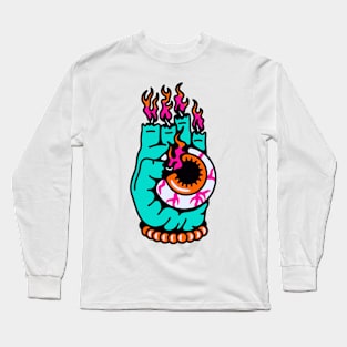 Hand eye candle Long Sleeve T-Shirt